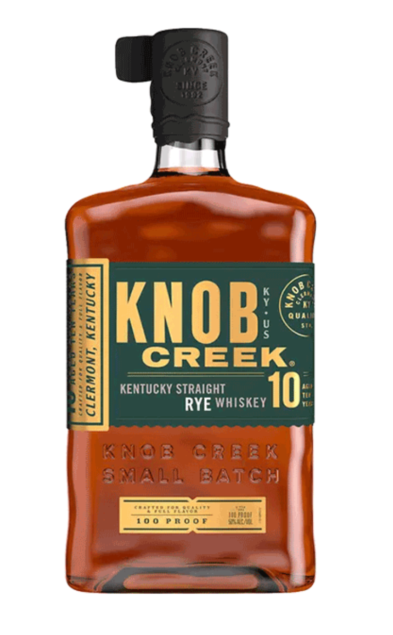 Knob Creek Rye Whiskey Aged 10 years
