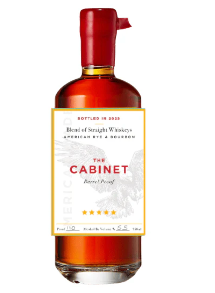 The Cabinet Barrel Proof Straight Bourbon Whiskey 750mL