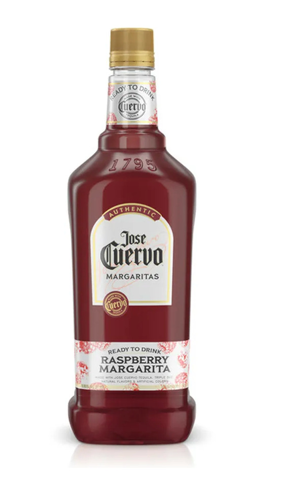 Jose Cuervo Margaritas Ready to Drink Raspberry Margarita 1.75 ltr.