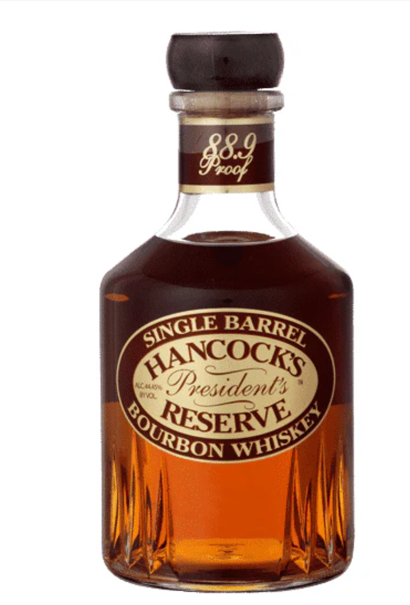 Hancock's president's reserve Bourbon Whiskey