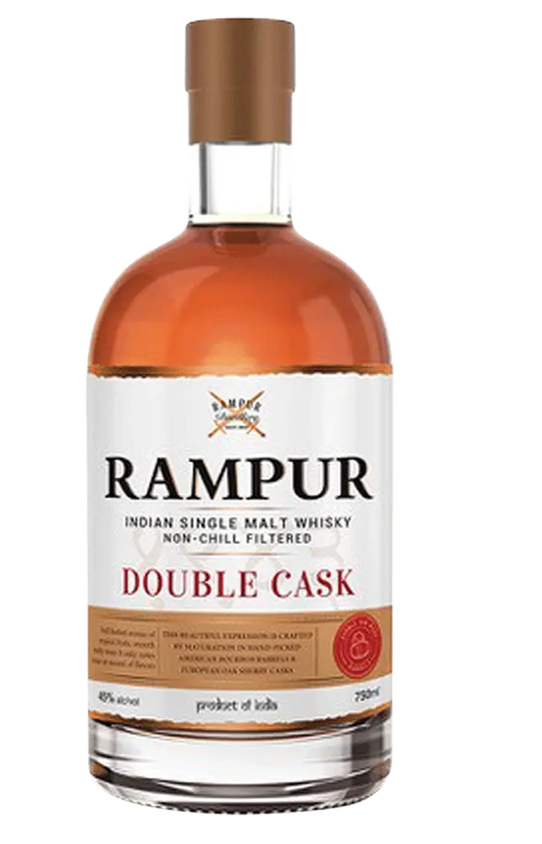 Rampur Double Cask Indian Single Malt Whiskey