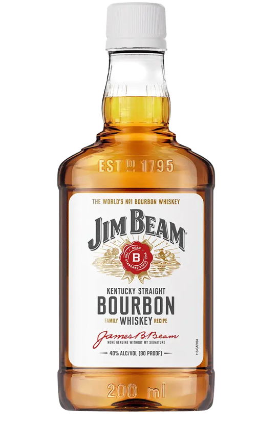 Jim Beam Bourbon Whiskey 200 ml