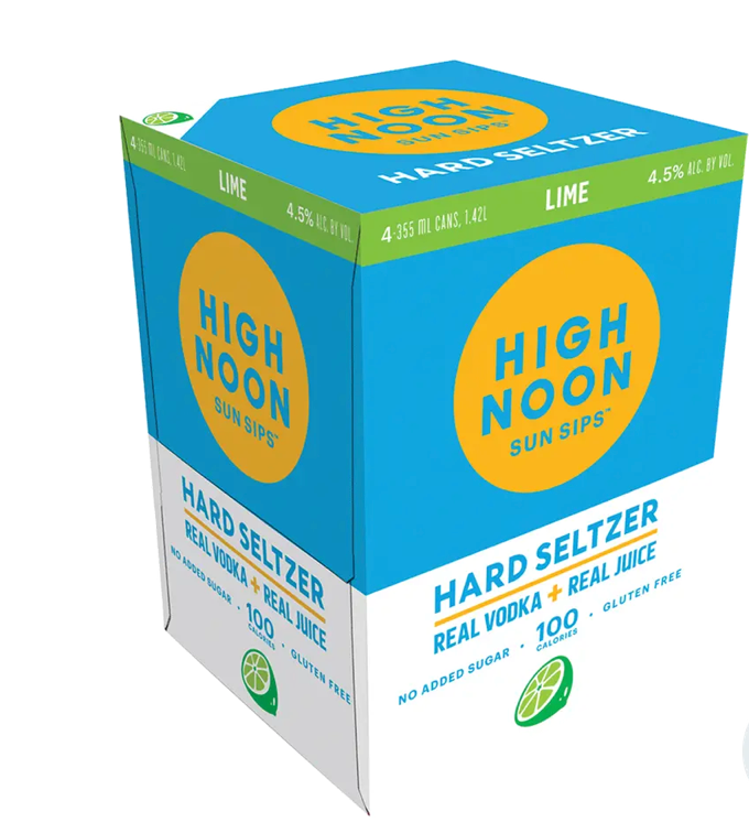 High Noon Hard Seltzer 4pk-12oz cans