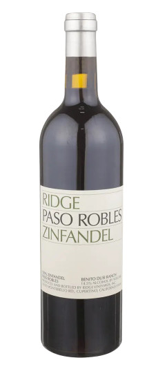 Ridge Zinfandel Paso Robles, 2020