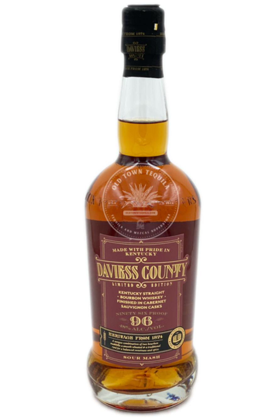 Daviess County Bourbon Whiskey Finished in Cabernet Sauvignon Casks