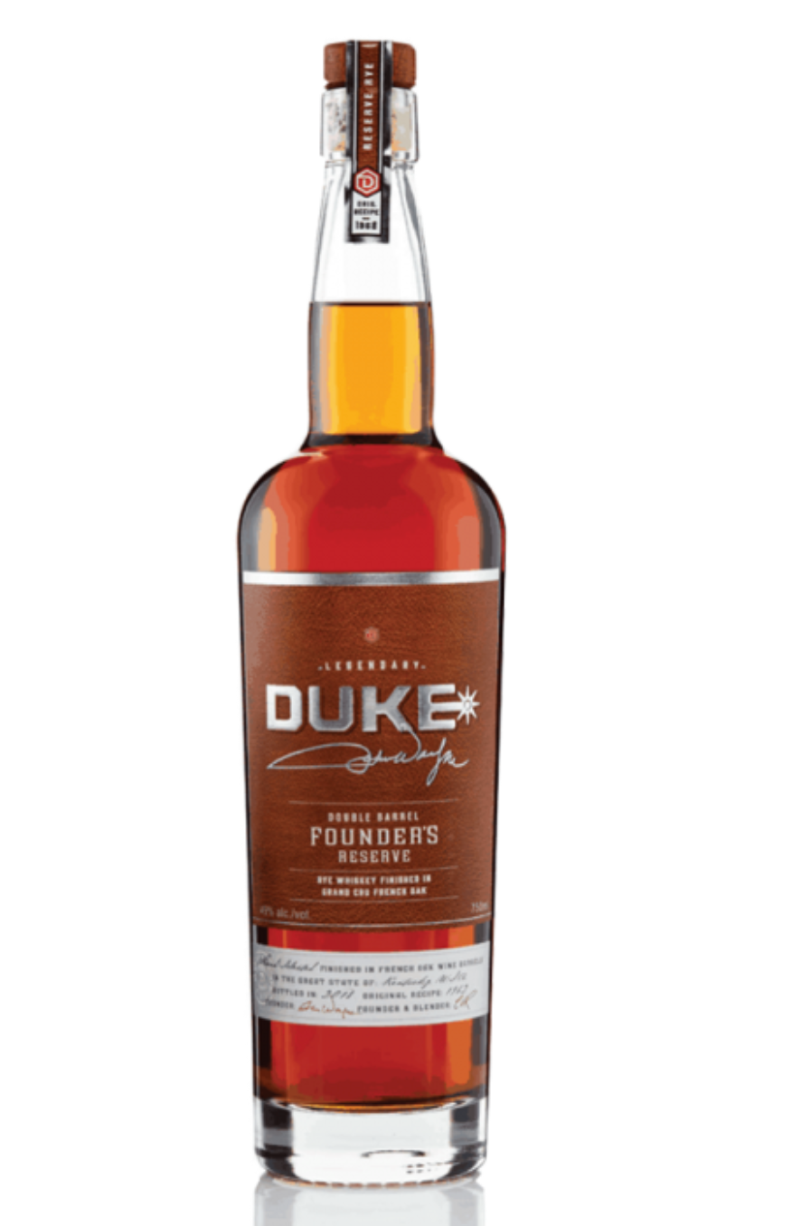 Duke Double Barrel Rye Whiskey Grand Cru Founder's Reserve