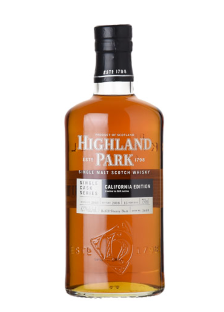Highland Park 13 Year Refill Sherry Butt "California Edition"
