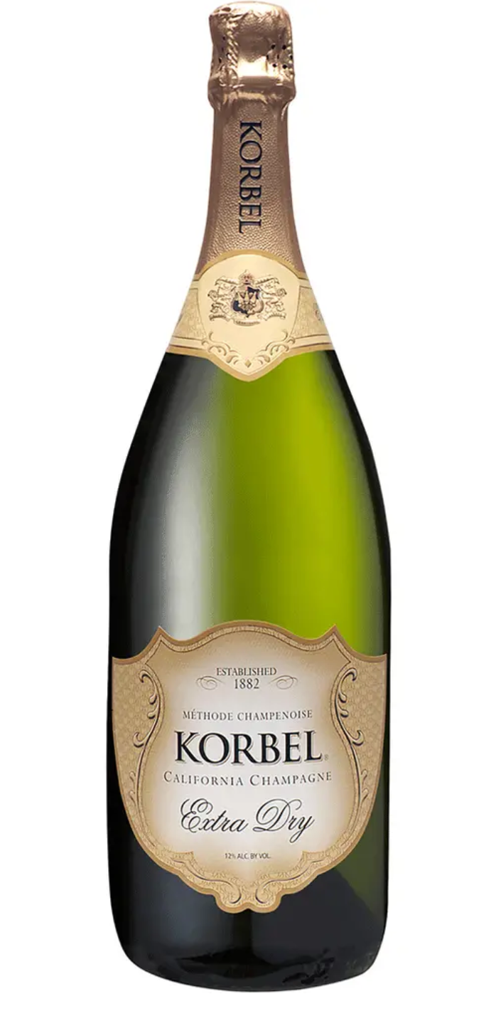 Korbel Extra Dry California Champagne