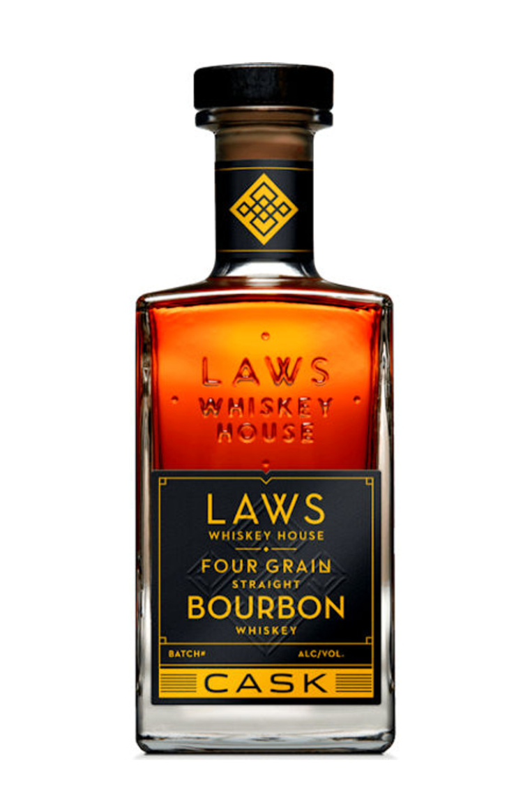 Laws Whiskey House Four Grain Straight Bourbon Whiskey 750 ml