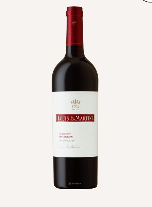 Louis M. Martini Sonoma County Cabernet Sauvignon 2017 750 ml