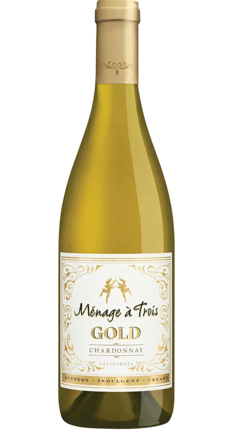Menage A Trois Gold Chardonnay 750 ml