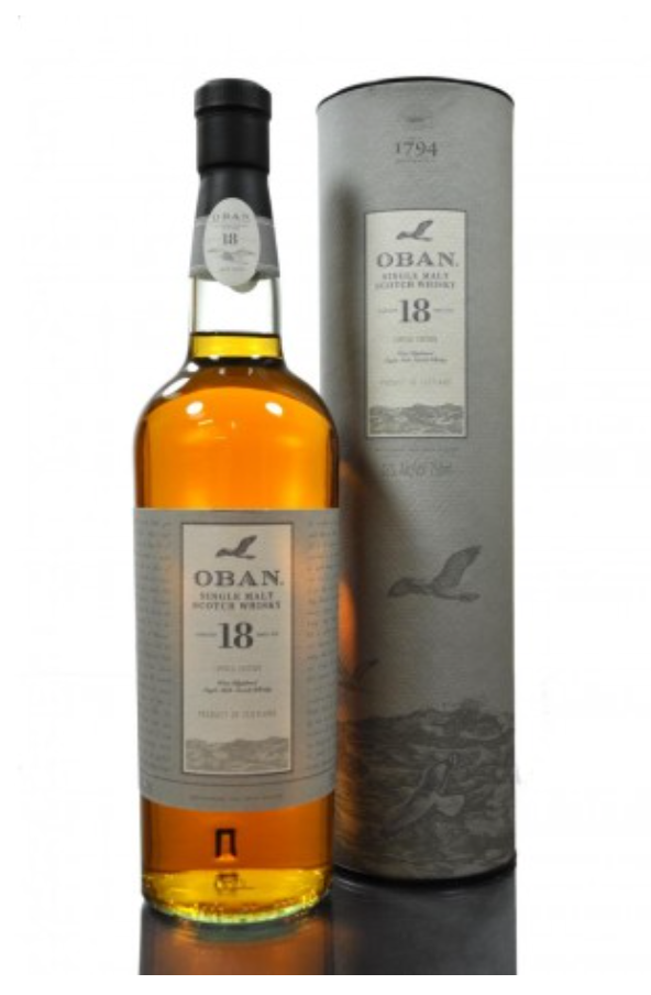 Oban 18 Year Single Malt Scotch Whisky (Limited Edition)