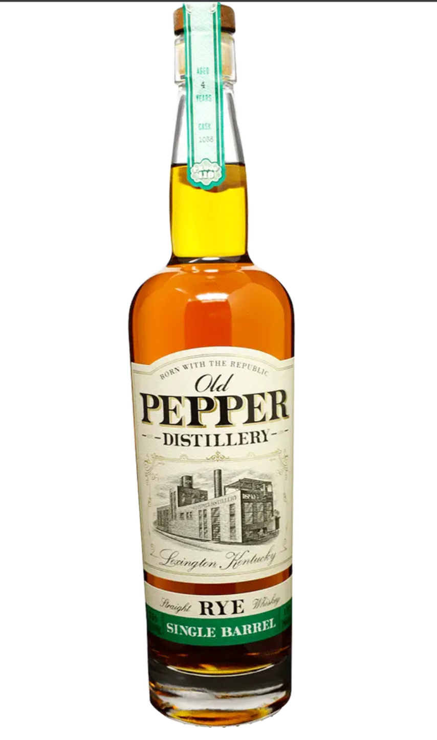 Old Pepper Single Barrel Rye Whiskey
