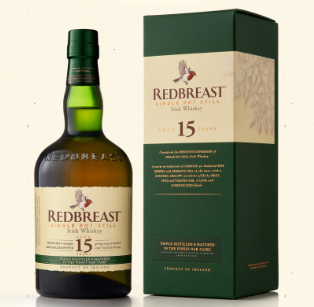 RedBreast 15 Years Irish Whiskey