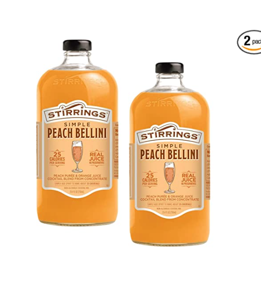 Stirrings Simple Peach Bellini 750 ml