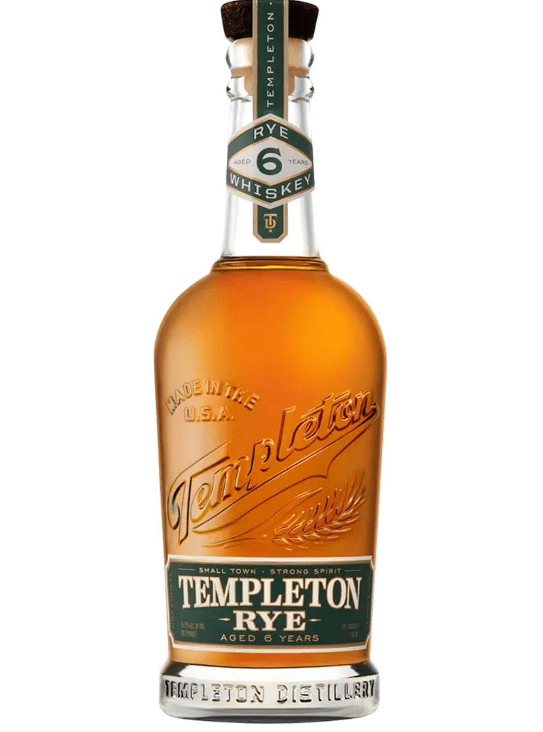 Templeton 6 Year Rye Whiskey