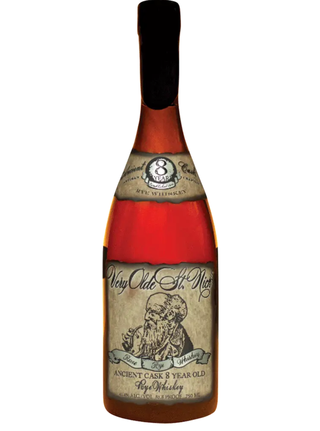 Very Olde St. Nick 8 Year Ancient Cask Bourbon Whiskey 750mL