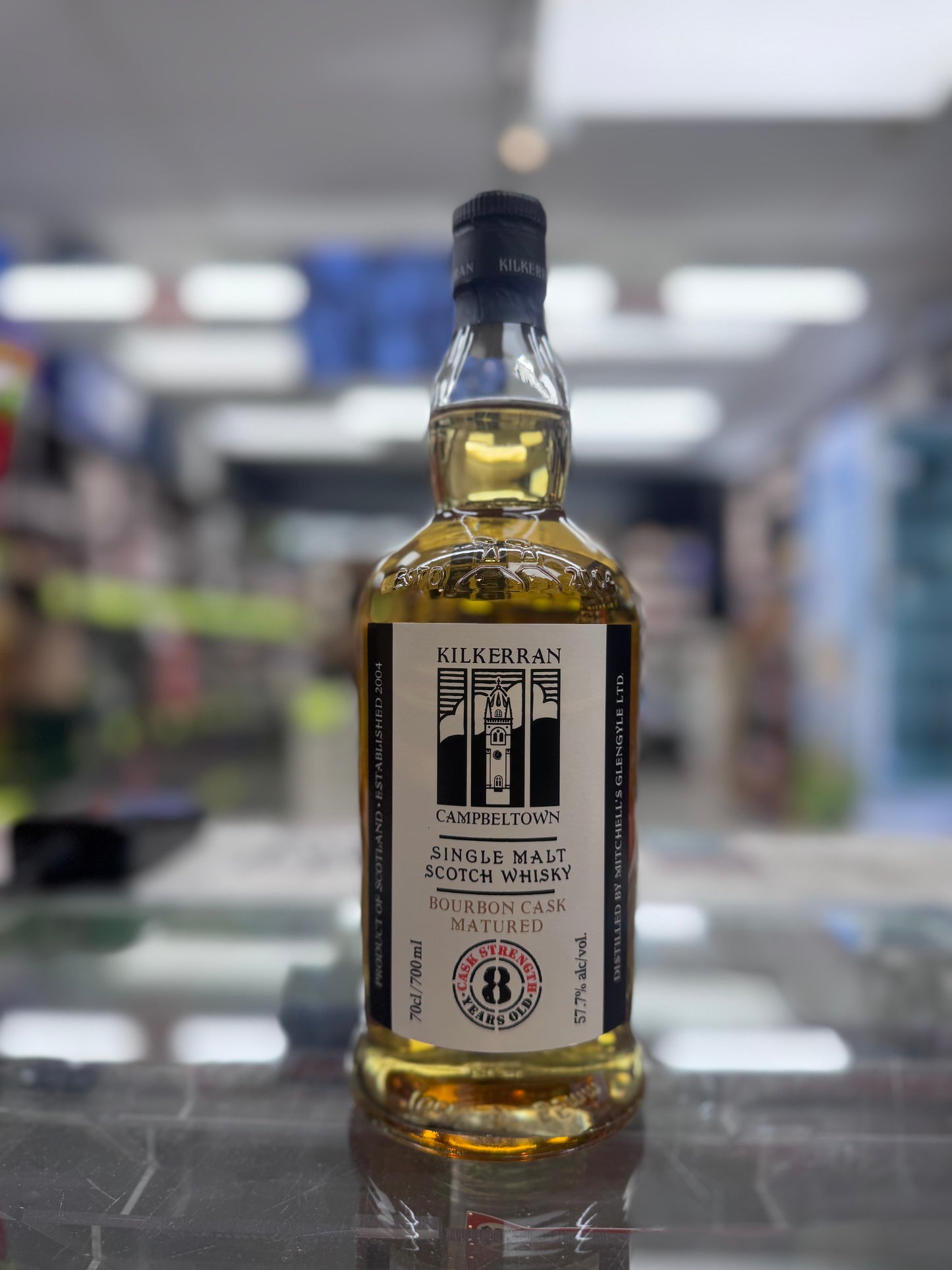 Kilkerran 8 Year Cask Strength (Bourbon Cask)