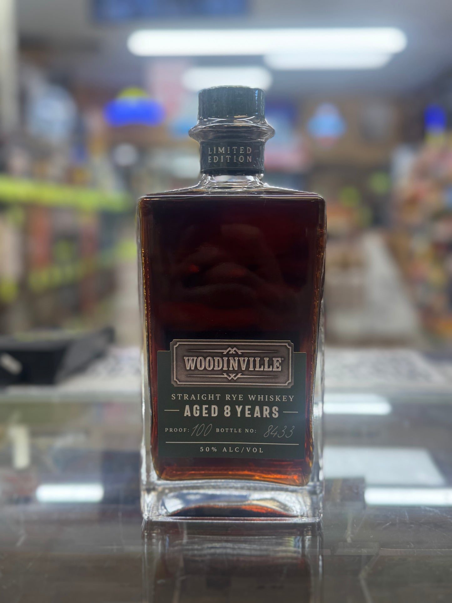 Woodinville Limited Edition 8 Year Rye Whiskey