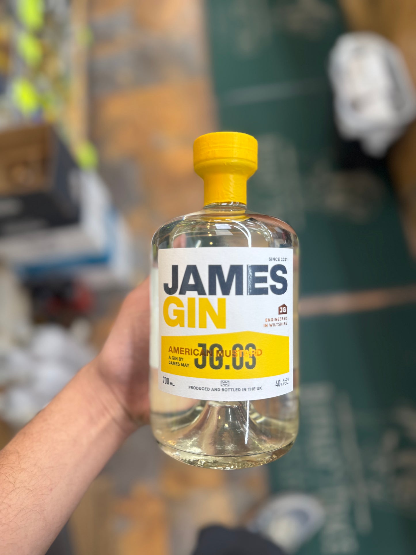 James Gin American Mustard