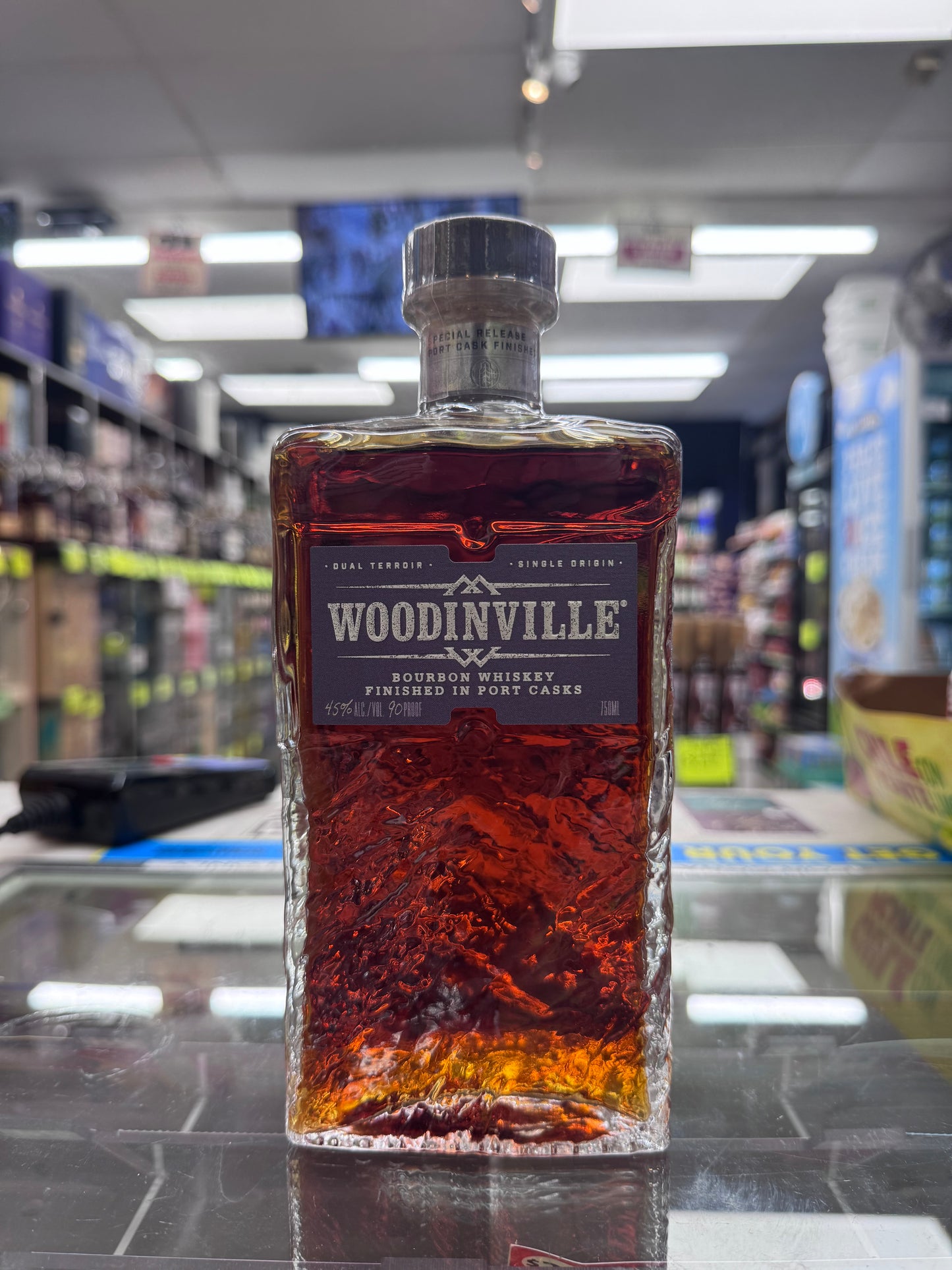 Woodinville Bourbon Whiskey Finished in Port Casks