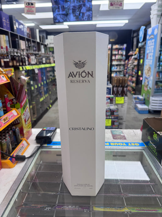 Avión Reserva Cristalino Tequila Añejo