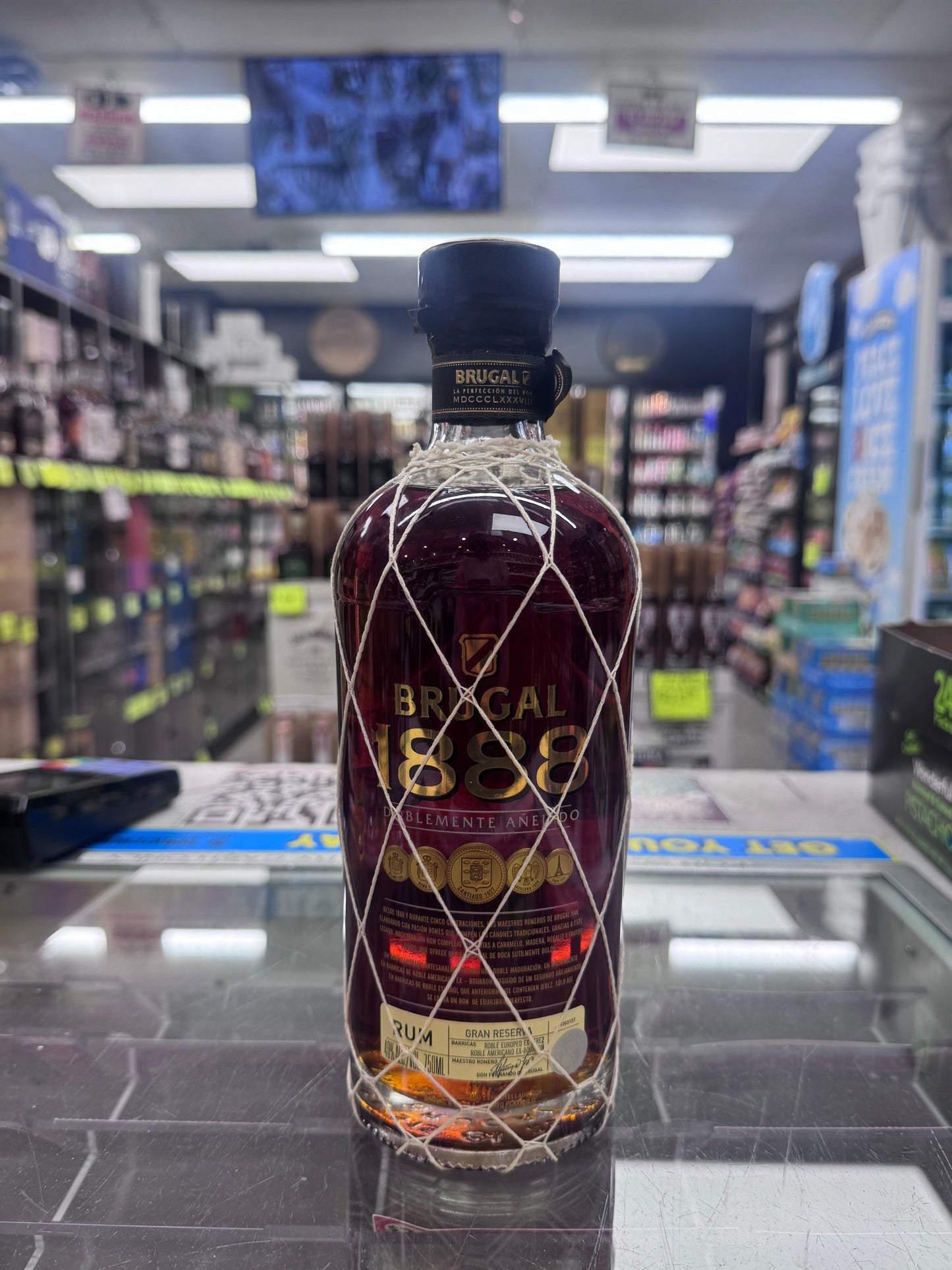 Brugal 1888 Doblemente Añejado Gran Reserva Rum 750ML