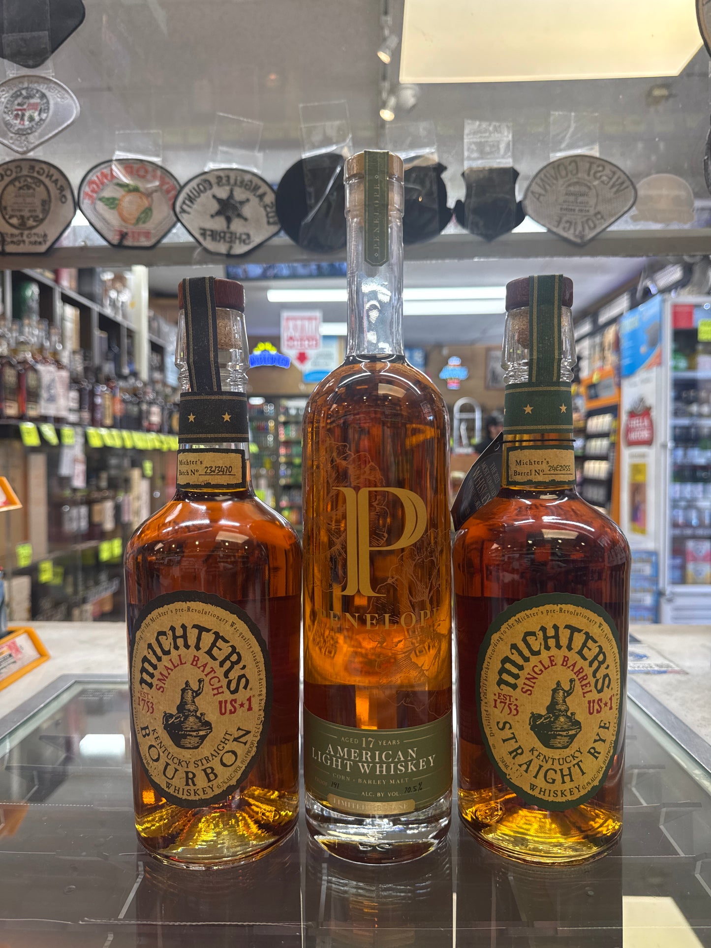 Penelope Hazmat 141 Proof 17 Year American Light Whiskey + 2 Michter’s