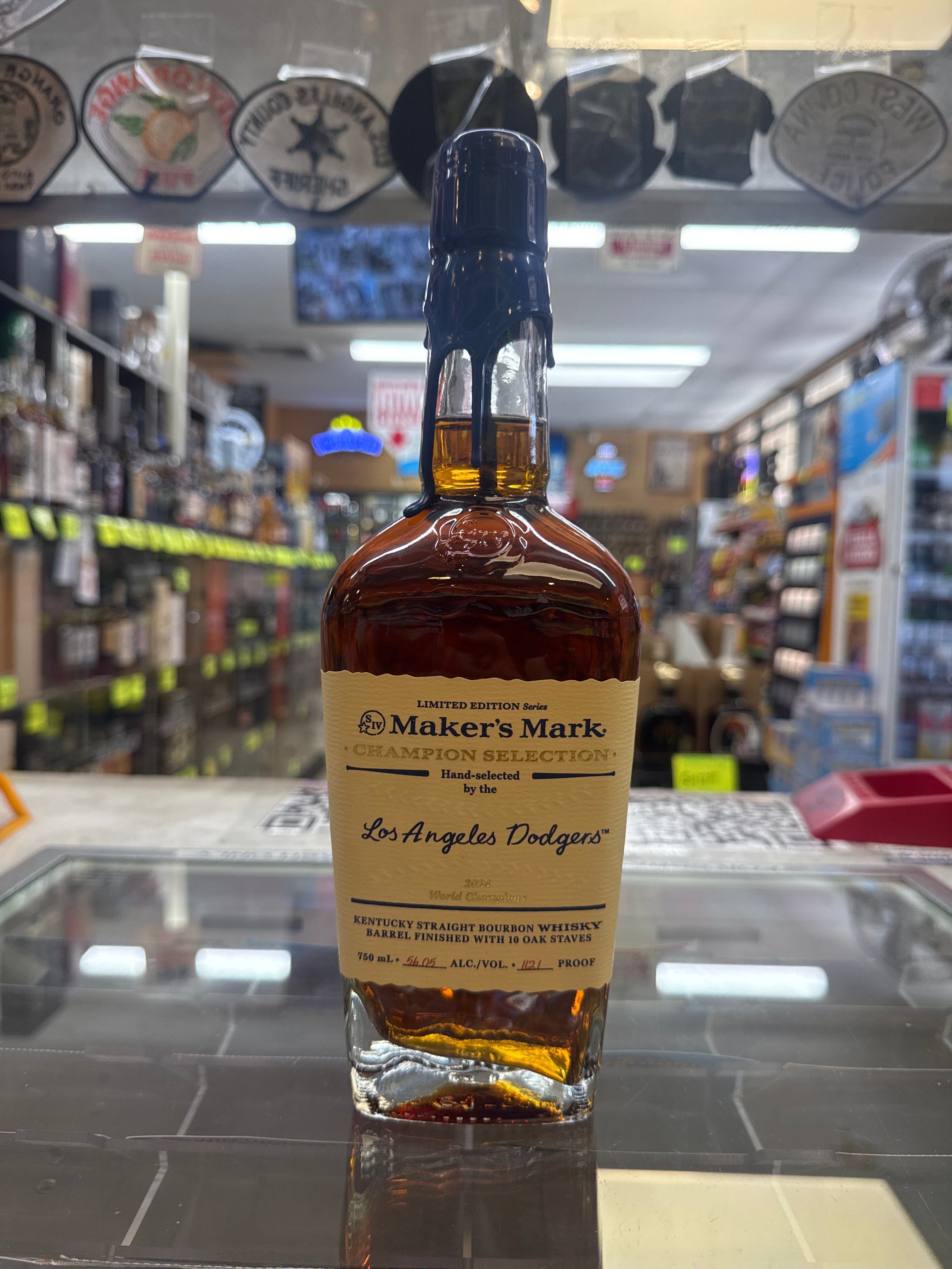 ご予約済　Maker's Mark LA Dodgers コラボウイスキー Maker's Mark Dodgers Edition Kentucky Straight Bourbon