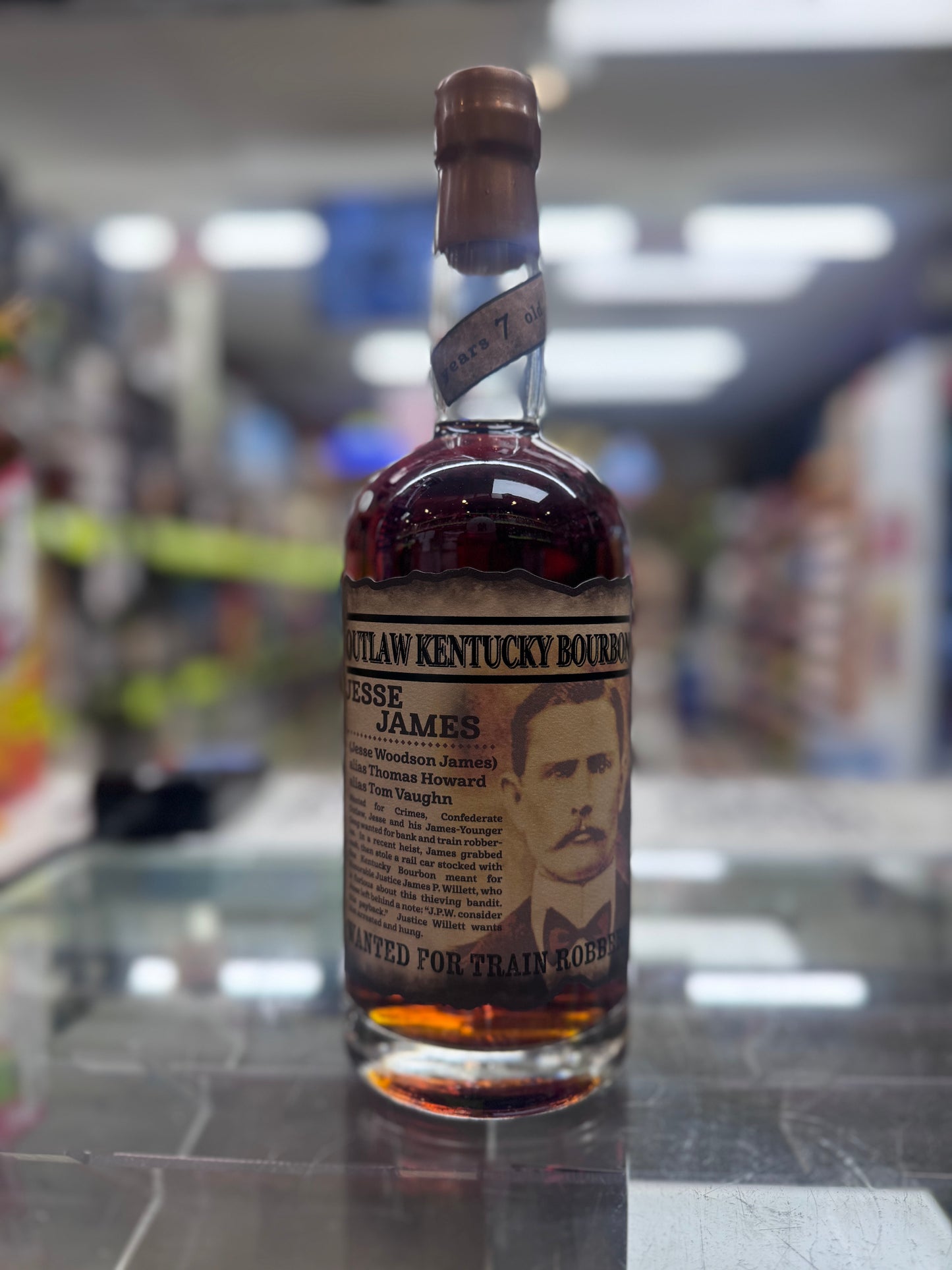 Outlaw Jesse James Bourbon 109.4 Proof
