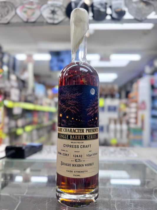 Rare Character 10 Year 10 Month Single Barrel Bourbon 124.62 Proof (BRW-3387)
