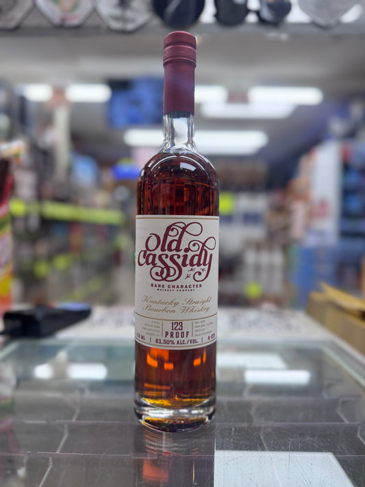 Old Cassidy Kentucky Straight Bourbon Whiskey 123 Proof