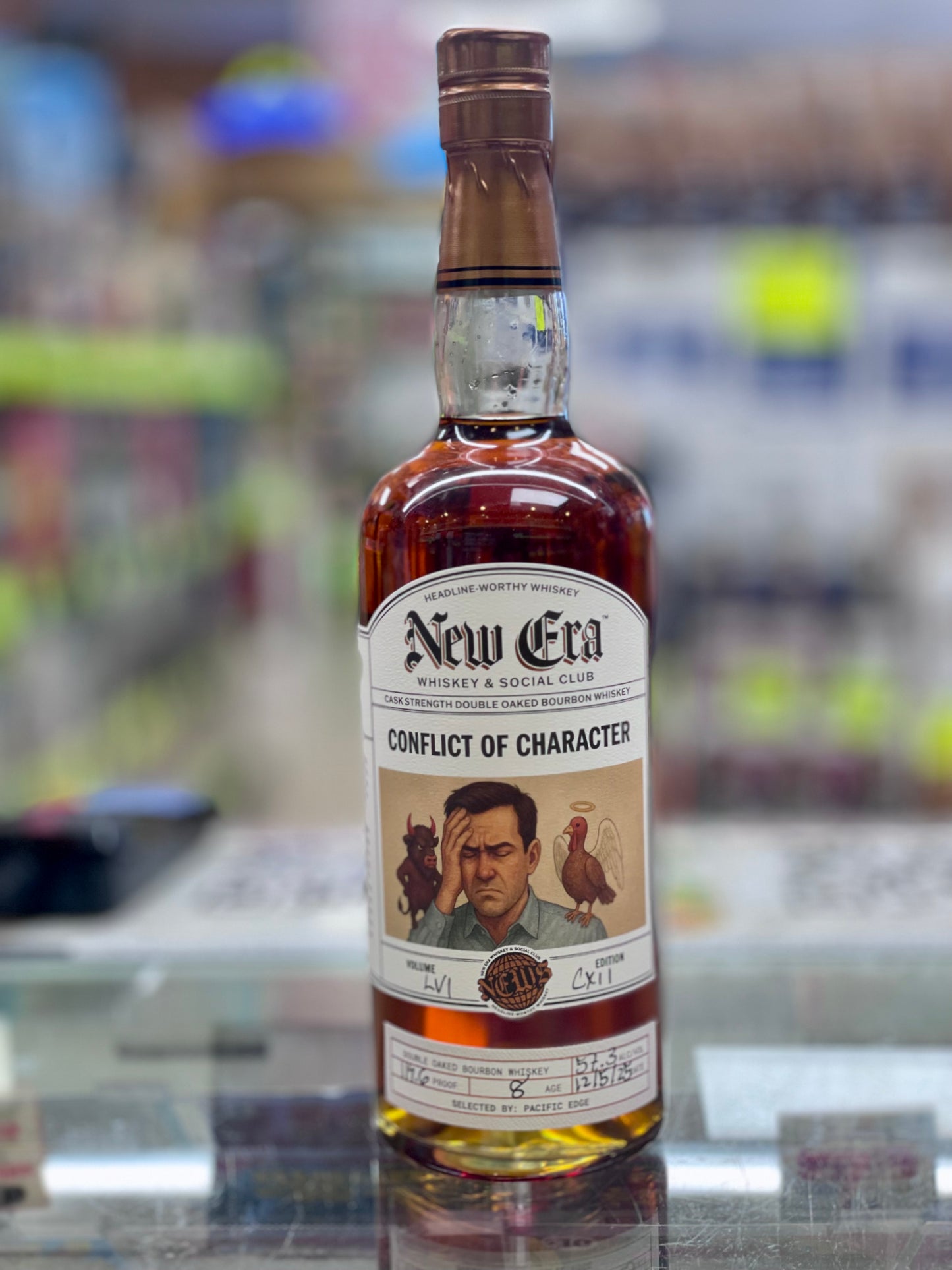 New Era Conflict of Character 8 Year Double Oaked Bourbon Whiskey 750mL