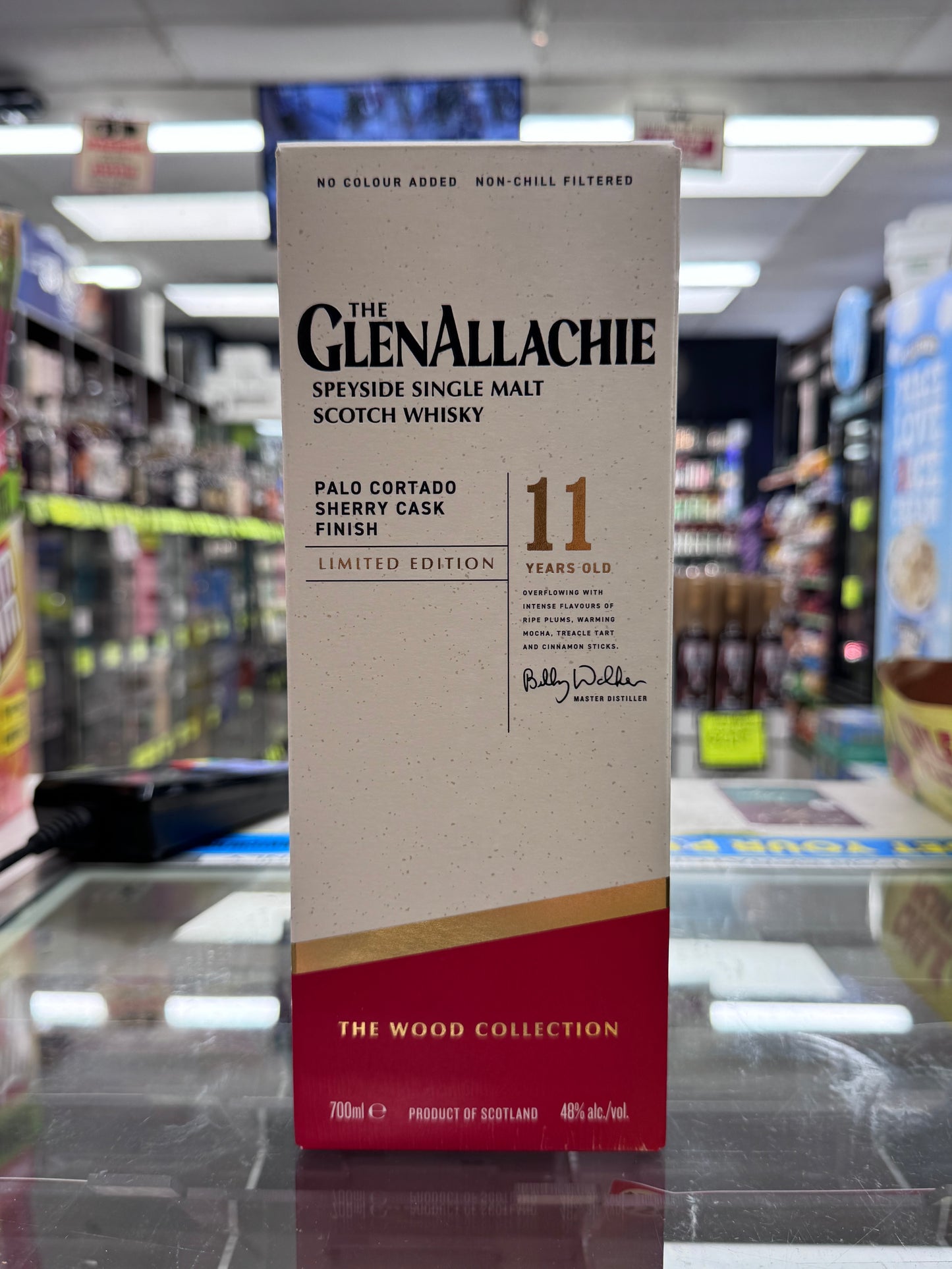 The GlenAllachie 11 Year Old Palo Cortado Sherry Cask Finish - Wood Collection