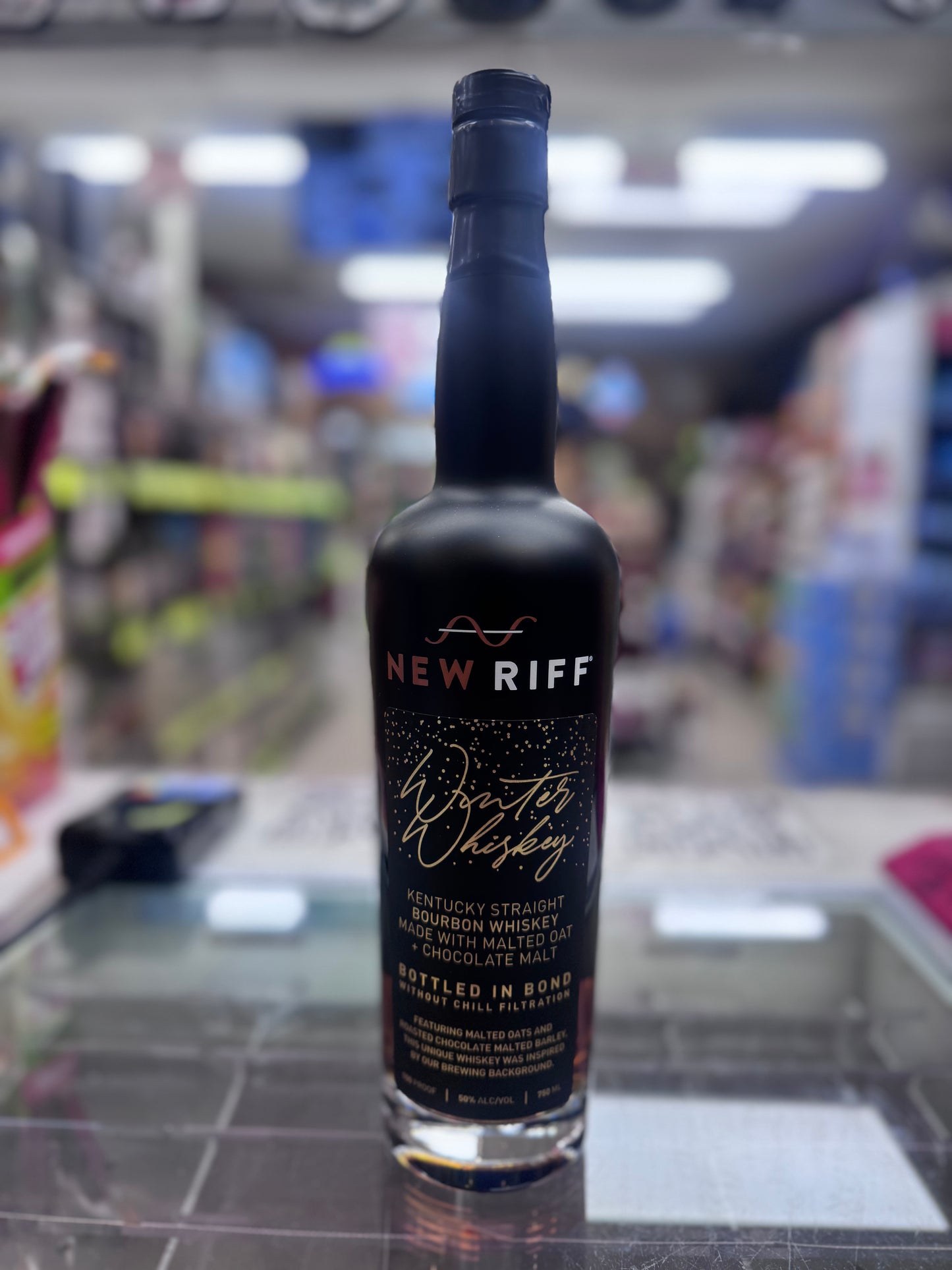 New Riff Winter Whiskey 100 Proof (Malted Oat + Chocolate Malt)