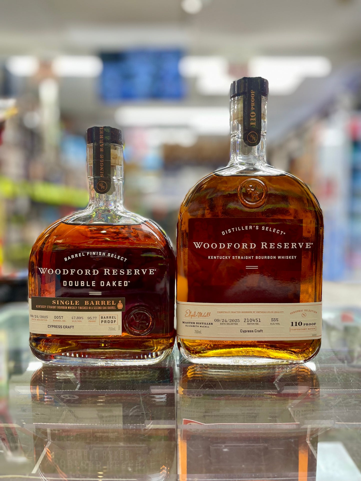 The Dram Code Woodford Special - (Double Oak Barrel Proof + Single Barrel 110 Proof)