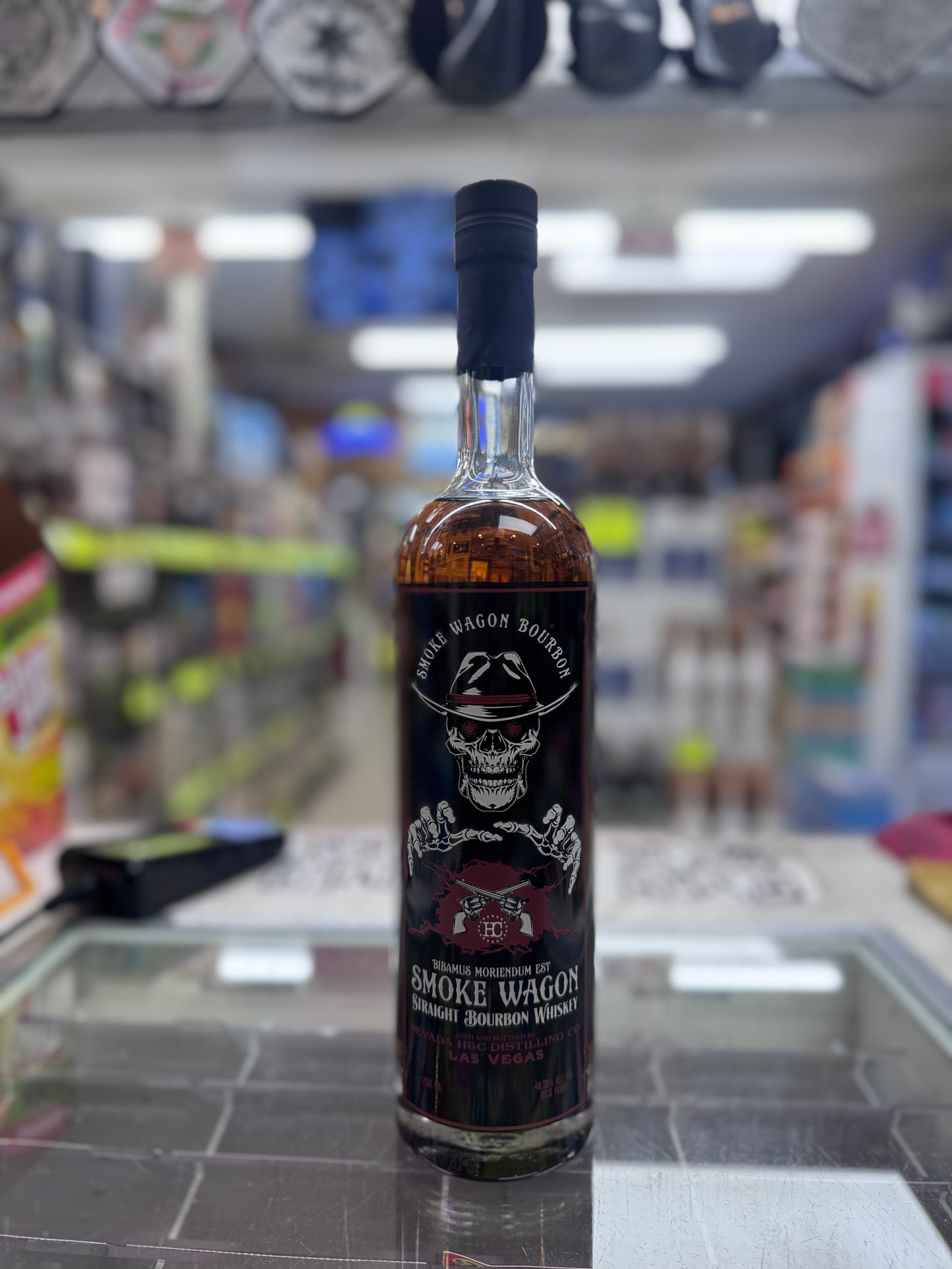 Smoke Wagon Straight Bourbon Whiskey 92.5 Proof 750mL