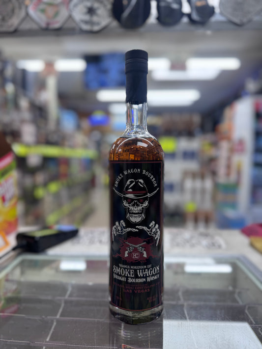 Smoke Wagon Straight Bourbon Whiskey 92.5 Proof 750mL