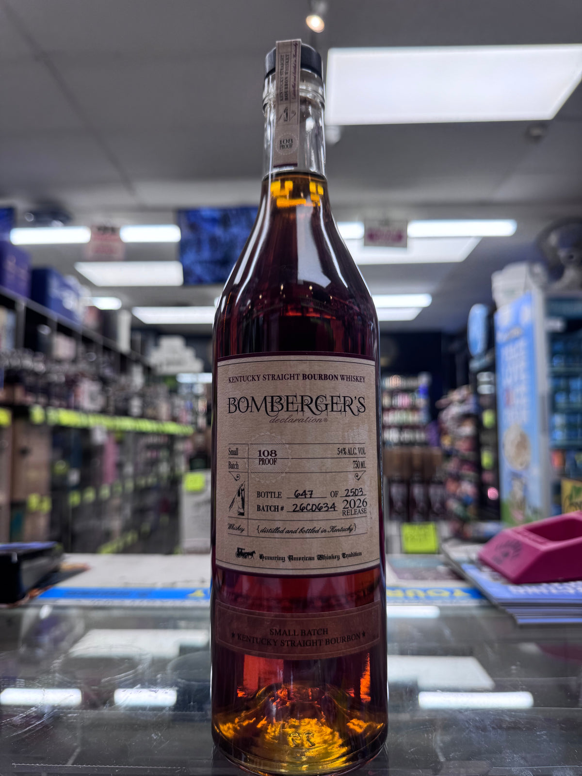 Bomberger's Declaration Kentucky Straight Bourbon Whiskey - 2026 Release