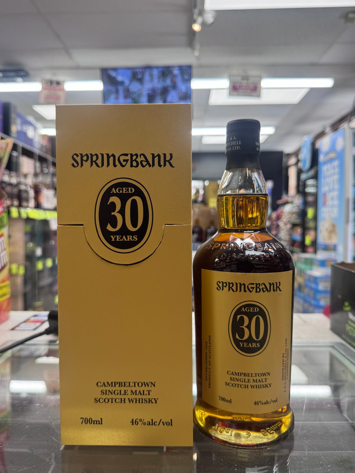 Springbank 30 Year Single Malt Scotch Whiskey