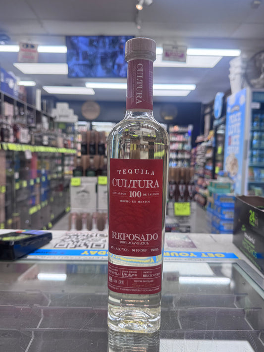 Tequila Cultura Reposado 750ML - Los Altos (94 Proof)