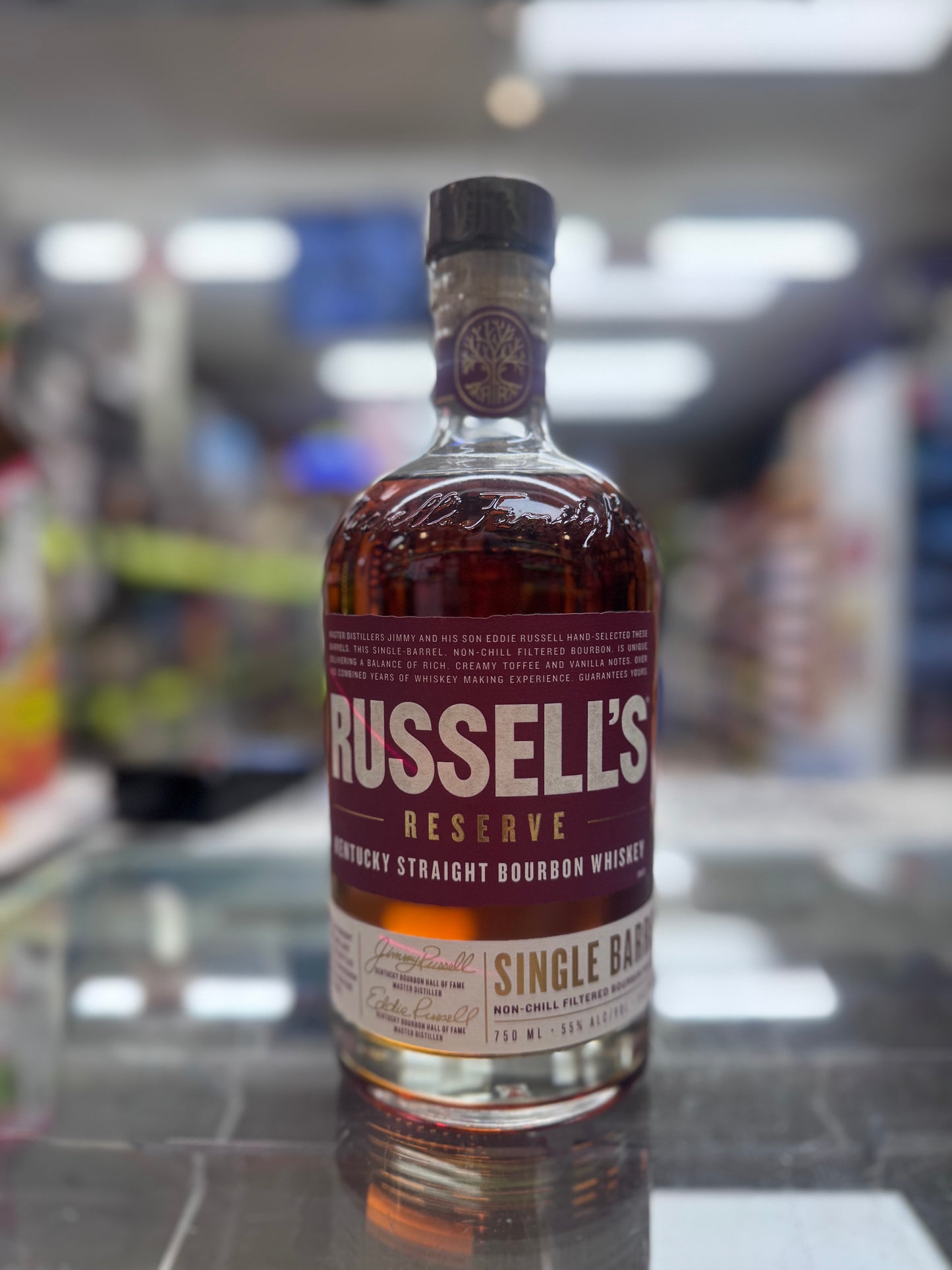 Russell’s Reserve Single Barrel Bourbon 110 Proof