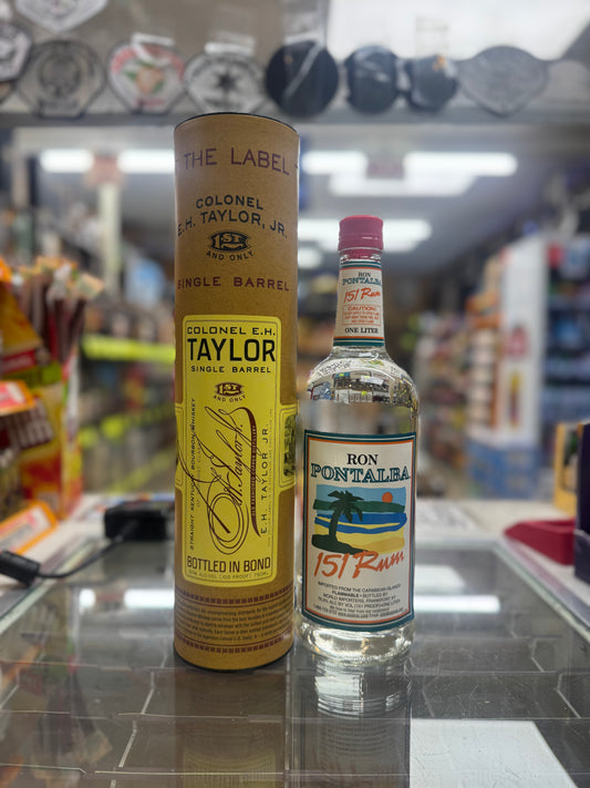 EHT Single Barrel + 151 Rum Ron Pontalba