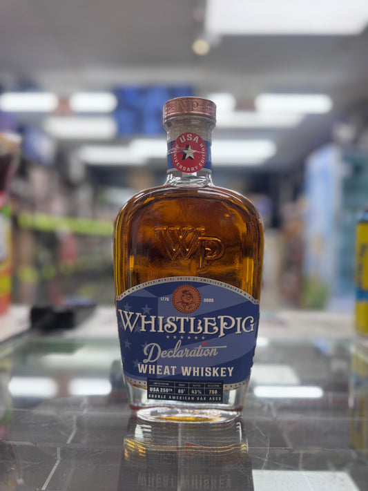 Whistlepig Declaration Wheat Whiskey 86 Proof (250th Anniversary USA)
