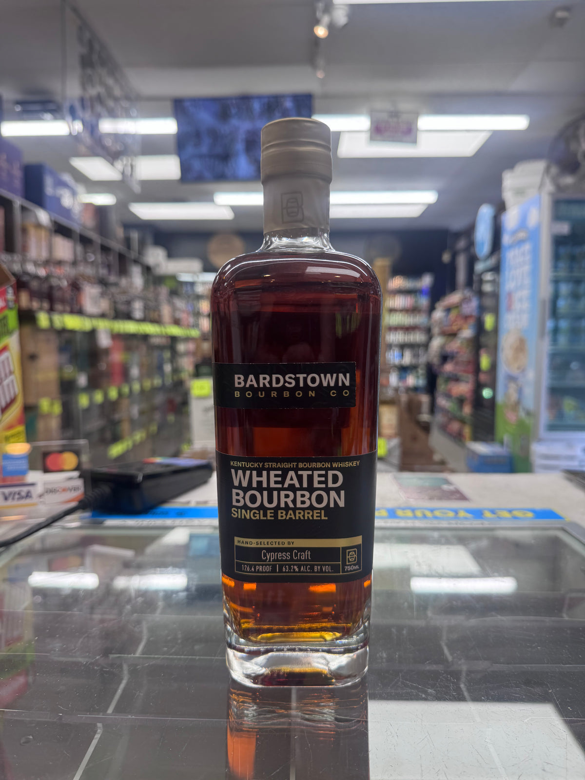 Bardstown Bourbon Company Wheated Bourbon Single Barrel Cypress Craft Hand-Selected 126.4 Proof 750mL