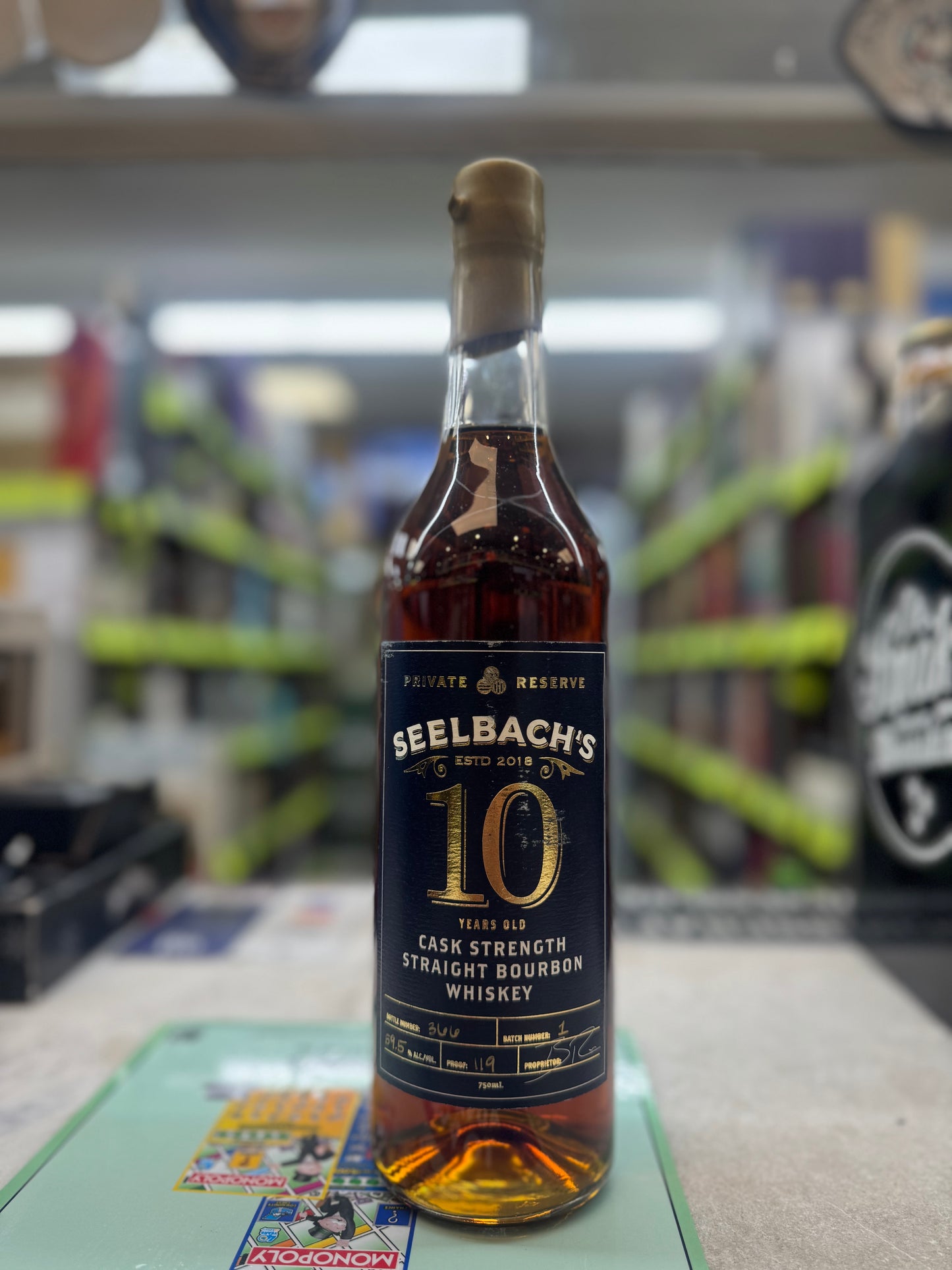 Seelbach’s 10 Year Bourbon Batch #1