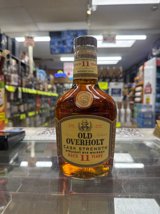 Old Overholt 11 Year Cask Strength Rye Whiskey