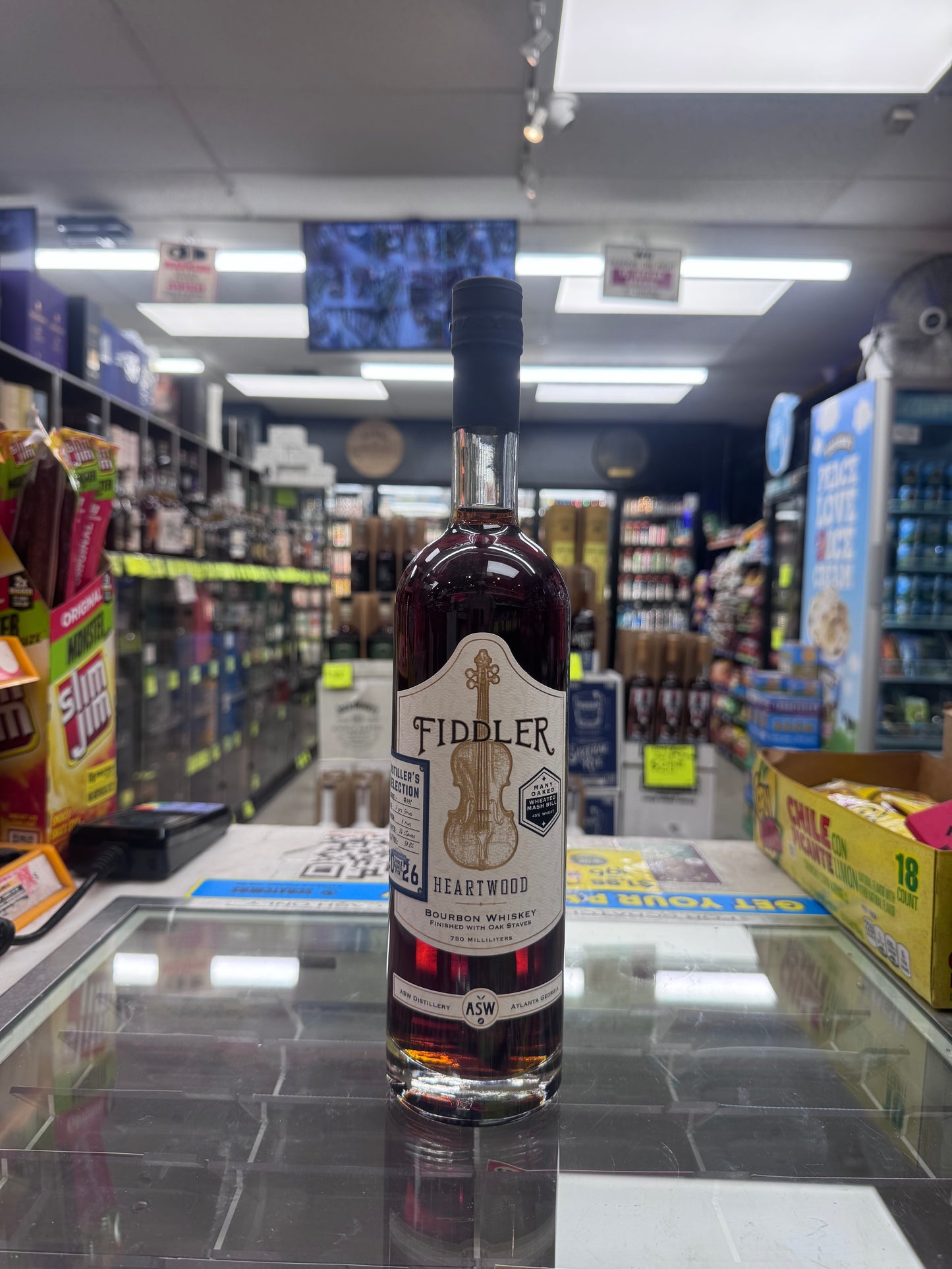 ASW Distillery Fiddler Heartwood Bourbon Whiskey