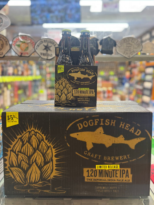 Dogfish Head 120 Minute IPA 15.5% 2025 Release