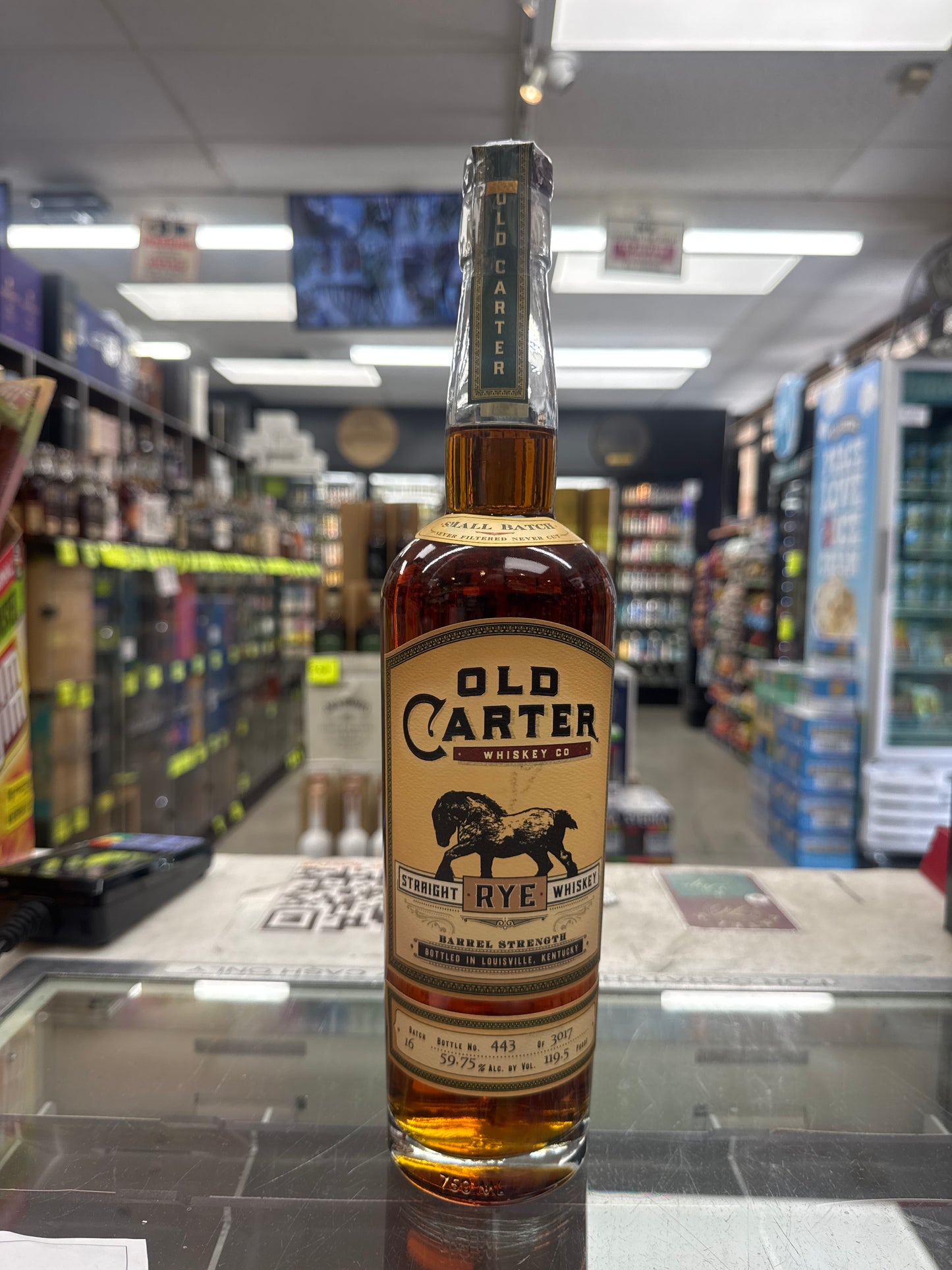 Old Carter Rye Batch #16 119.5 Proof